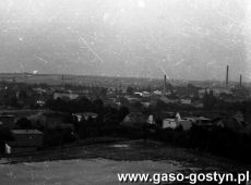 4518.Panorama Gostynia (ok. 1970 r.)