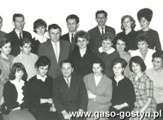 452.Nauczyciele SP 1 w Gostyniu (rok szkolny 1964-1965)