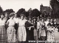 4536.Uroczystosci dozynkowe w Borku, Chor Jutrzenka (6 wrzesnia 1959 r.)