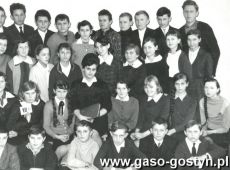 455.Absolwenci SP 1 w Gostyniu (1965r.)-klasa VII c-wych.Anna Guderska