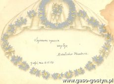 455.Telegram - 25-lecie malzenstwa (Gostyn, 16.10.1931 r.)