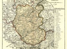 4560.Powiat krobski - mapa (1798 r.)