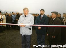 4612.Uroczyste uruchomienie oczyszczalni sciekow w Kunowie (6 grudnia 1996 r.)