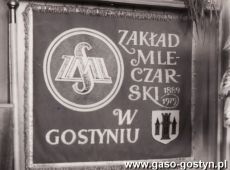 466.Sztandar Spoldzielni Mleczarskiej w Gostyniu (1979r.)