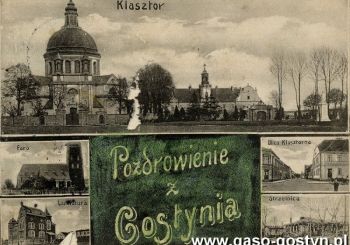 468.Pocztowka z Gostynia (poczatek XX wieku)