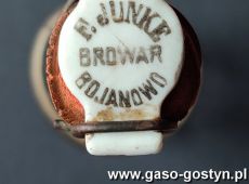 48.Koszyczek z porcelanka Franz Junke Browar Bojanowo