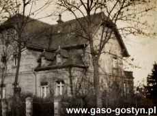 487.Gostyn, dom przy ul. Krobskiej (ok.1930 r.), obecnie ul.Wroclawska