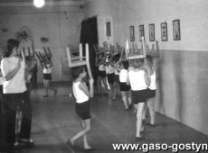 4900. Gimnastyka w Przedszkolu nr 4 w Gostyniu (poczatek lat 70. XX wieku)