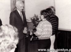 4927. Jubileusz 30-lecia pracy dyrektora Stefana Markowskiego (1988 r.)