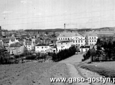 501.Panorama Gostynia- 1954 r.