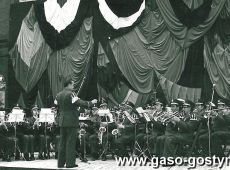 509.Orkiestra Deta z Gostynia -koncert w czasie Centralnych Dozynek w Lesznie (11 wrzesnia 1977r.)