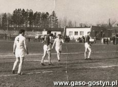 513.Mecz pilki noznej na stadionie w Gostyniu