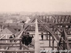 5160.Odbudowa po zniszczeniach wojennych Gimnazjum w Gostyniu (1945 r.)
