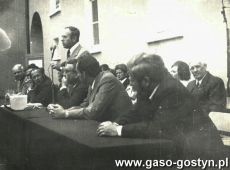 5174.Inauguracja roku szkolnego w Zasadniczej Szkole Zawodowej w Gostyniu (1976 r.)