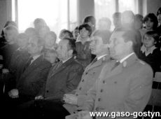 5183.Akademia w Szkole Podstawowej nr 1 w Gostyniu z okazji rocznic powstania Ludowego Wojska Polskiego, Milicji Obywatelskiej i Sluzby Bezpieczenstwa (1984 r.).JPG