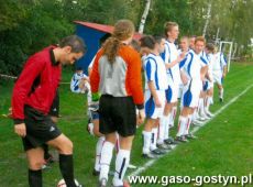 5228.III Runda Pucharu Polski w Pilce Noznej, mecz Wielkopolanka Szelejewo-Zjednoczeni Pudliszki 3-0 (Szelejewo, 11 pazdziernika 2006 r.), druzyna Zjednoczonych Pudliszki