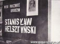 5265. Wystawa towarzyszaca sesji popularnonaukowej poswieconej prof. St. Helsztynskiemu (1981 r.) - Biblioteka Publiczna Miasta i Gminy w Gostyniu