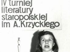 5280. IV Turniej Literatury Staropolskiej im.A.Krzyckiego w gostynskim Hutniku (listopad 1985 r.)