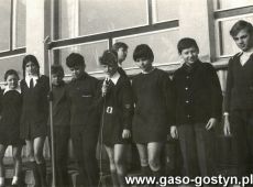 5286.Apel w Szkole Podstawowej nr 3 w Gostyniu (ok. 1971 r.)