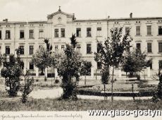 530.Szpital w Gostyniu przy Bismarckplatz (okres okupacji hitlerowskiej)