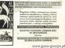 530.Zyczenia wielkanocne od Kongregacji Oratorium Sw. Filipa Neriusza na Swietej Gorze w Gostyniu (1968 r.)