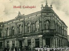 535.Hotel Czabajski w Gostyniu (pobudowany pod koniec XIX w. przez Tomasza Czabajskiego)