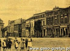 536.Rynek w Gostyniu (1914 r.)