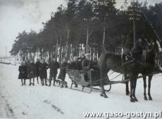 5374.Kulig w Piaskach (8 lutego 1932 r.)