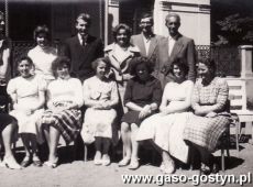 5384. Powiatowy Dom Kultury w Gostyniu - szkolenie rejonowe bibliotekarzy z 4 powiatow (Gostyn, Jarocin, Leszno, Rawicz) - 1959 r.