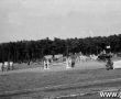 540.Zawody w powozeniu zaprzegami na boisku w Gostyniu  (ok. 1955 r.)