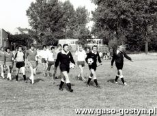 543.Stadion w Gostyniu - mecz pilkarski MZKS Kania Gostyn-Gornik Walbrzych (0-1) w II rundzie Pucharu Polskiw sezonie 1978-1979