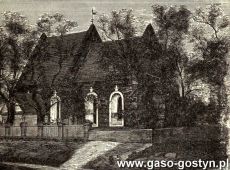 5433.Kosciol w Starym Gostyniu (widok z 1903 r.)