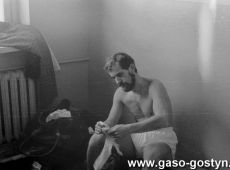 5433.Reprezentacja nauczycieli z Gostynia na turnieju pilki siatkowej w Krzeszowie (1990 r.).JPG