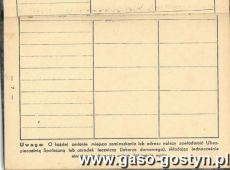 546.Legitymacja ubezpieczeniowa (Gostyn, 1938 r.)