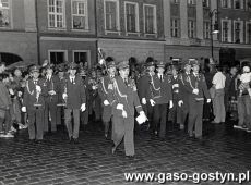 5465. Rynek w Poznaniu - Orkiestra Deta z gostynskiej Cukrowni (1987 r.)