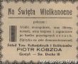 550.Reklama z Oredownika Gostynskiego (1934 r.)