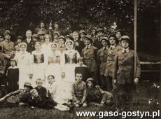 5515.Harcerze I Druzyny Harcerskiej z Gostynia z wizyta u Modlibowskich w Czachowowie (16 lipca 1916 r.)