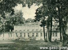 5545. Palac w Gogolewie - pocztowka z okresu miedzywojennego