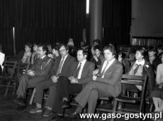 5552. XXX Ogolnopolski Konkiurs Recytatorski w Miejsko-Gminnym Osrodku Kutury Hutnik w Gostyniu (1985 r.)
