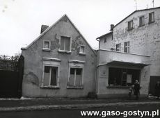 5599. Ulica PPR (obecnie Kolejowa) w Gostyniu, przelom lat 70. i 80. XX wieku
