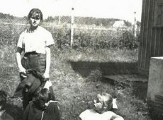 5625.Uczniowie ze Szkoly Podstawowej w Bodzewie na obozie wedrownym w Kotlinie Klodzkiej (1987 r.)