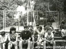 5629.Uczniowie ze Szkoly Podstawowej w Bodzewie na obozie wedrownym w Kotlinie Klodzkiej (1987 r.)