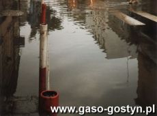 5638. Ulica Wroclawska w Gostyniu po nawalnicy (lata 90. XX wieku)