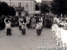 564.Rynek w Gostyniu - procesja Bozego Ciala