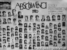 5673.Nauczyciele i absolwenci Szkoly Podstawowej nr 1 w Gostyniu (1980 r.).JPG