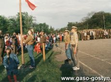 5709.Zlot harcerski w Gostyniu (17 maja 1991 r.)