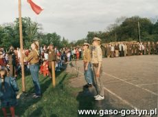 5709.Zlot harcerski w Gostyniu (17 maja 1991 r.)