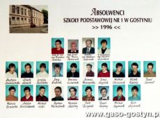 5756.Absolwenci Szkoly Podstawowej nr 1 w Gostyniu (1996 r.)