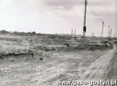 5757.Budowa kanalizacji na ulicy Gornej w Gostyniu (lata 70. XX wieku)