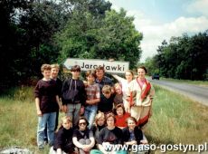 5772.Biwak w Jaroslawkach uczniow klasy VIII ze Szkoly Podstawowej w Kunowie (1992 r.)